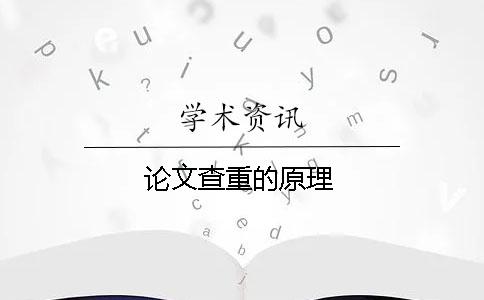 论文查重的原理